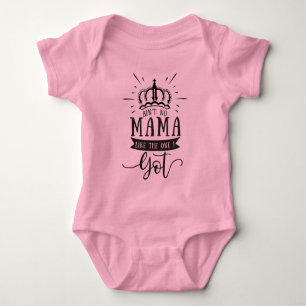 Body Para Bebê Não há mãe como a que tenho