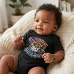 Body Para Bebê Não Me Faça Ligar "Nummie"