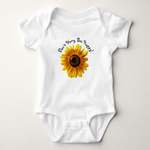 Body Para Bebê "Não te preocupes com a abelha feliz"