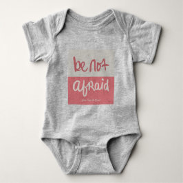 Body Para Bebê Não tenha medo