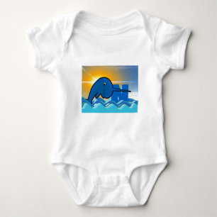 Body Para Bebê narval