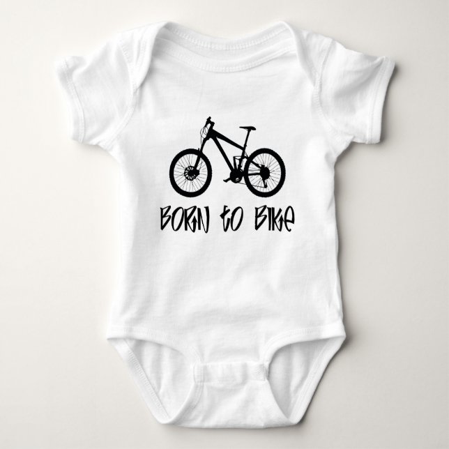 Body Para Bebê Nascer Para Bicicleta (Frente)