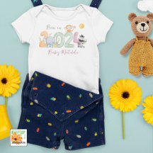 nascer personalizado de presente de bebê safari em