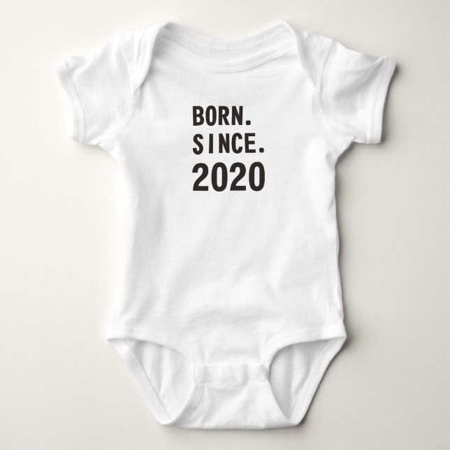 Body Para Bebê Nascido Desde 2020 (Frente)