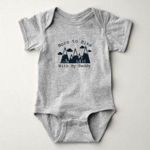 Body Para Bebê Nascido para Caminhar com Meu Papai Fofo Explorar