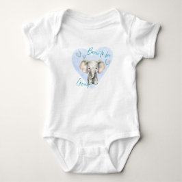 Body Para Bebê Nascido para Ser Amado – Bodysuit de Bebê Elefante