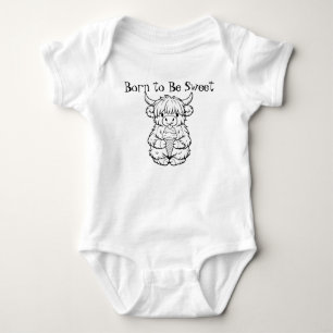 Body Para Bebê Nascido para ser doce