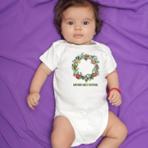 Natais vintages Retroativos Nome da Família Wreath