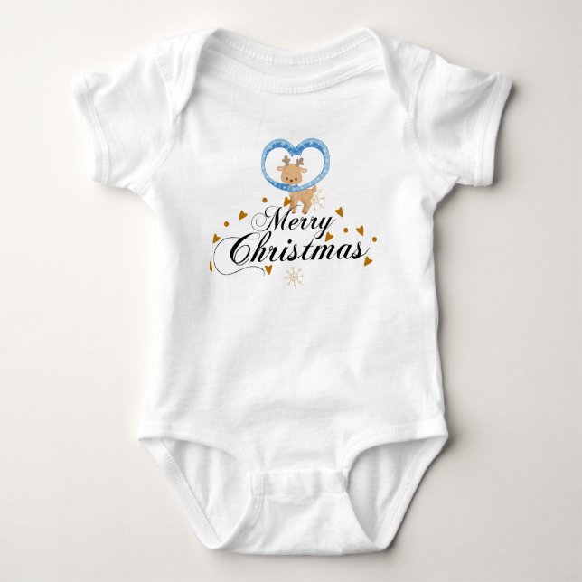 BODY PARA BEBÊ NATAL (Frente)