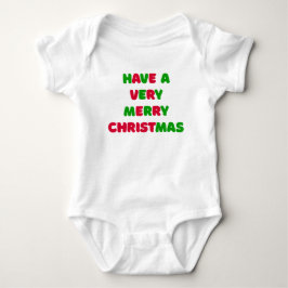 Body Para Bebê Natal 
