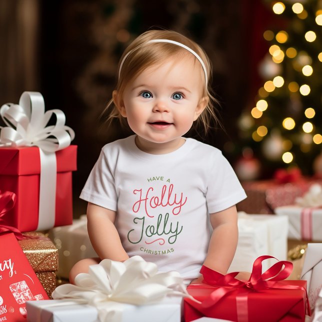 Body Para Bebê Natal Alegre e Feliz (Criador carregado)