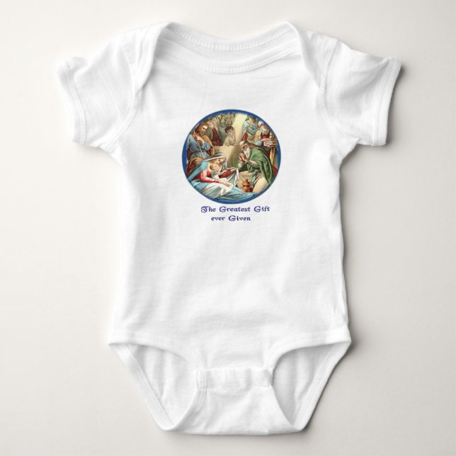 Body Para Bebê Natividade (Frente)