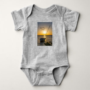 Body Para Bebê Navio de navegação Sunset no Golfo de Breeze FL