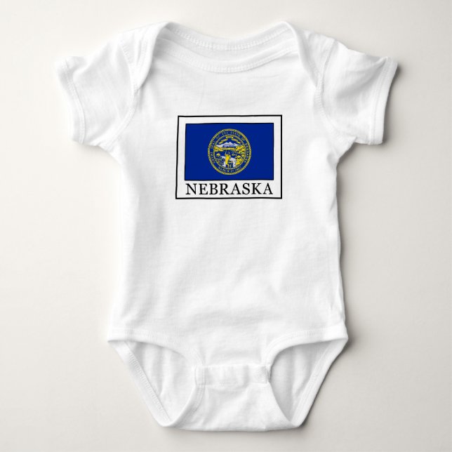 Body Para Bebê Nebraska (Frente)