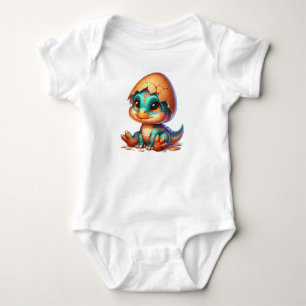 Body Para Bebê "nenhumas roupas para crianças, engraçado dinossau