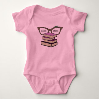 Body Para Bebê Nerd de Livro
