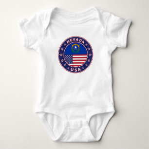 Body Para Bebê Nevada, Nevada t-shirt,