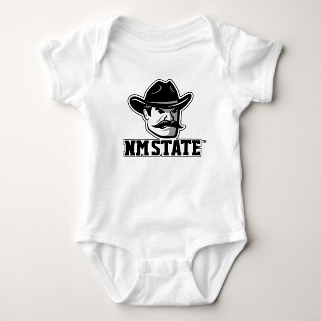 Body Para Bebê New Mexico State Aggies (Frente)