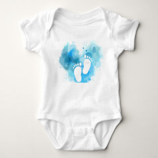Body Para Bebê Newborn baby footprint design
