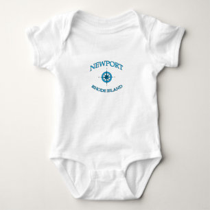 Body Para Bebê Newport Rhode - ilha náutica