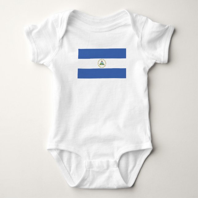Body Para Bebê Nicarágua (Frente)