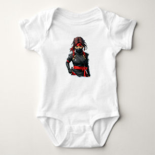 Body Para Bebê Ninja Girl