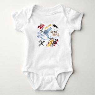 Body Para Bebê No Salão Do Cabelo