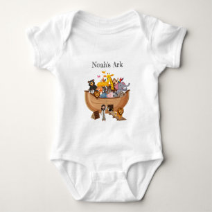 Body Para Bebê Noah Construiu Uma Arca