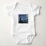 Body Para Bebê Noite estrelado de Van Gogh<br><div class="desc"></div>