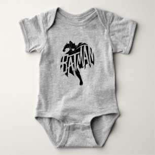 Body Para Bebê Nome do Pincel de Tinta Batman