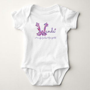 Body Para Bebê Nome e significado das garotas do Wanda