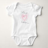 Nome Personalizado Baby Girl First Tooth Outfit