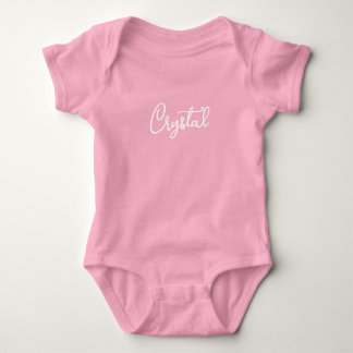 Body Para Bebê Nome Personalizado - Crie Seu Próprio Nome Persona