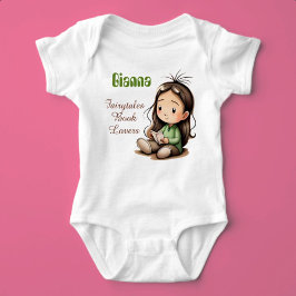 Body Para Bebê Nome Personalizado do Livro Fairytales