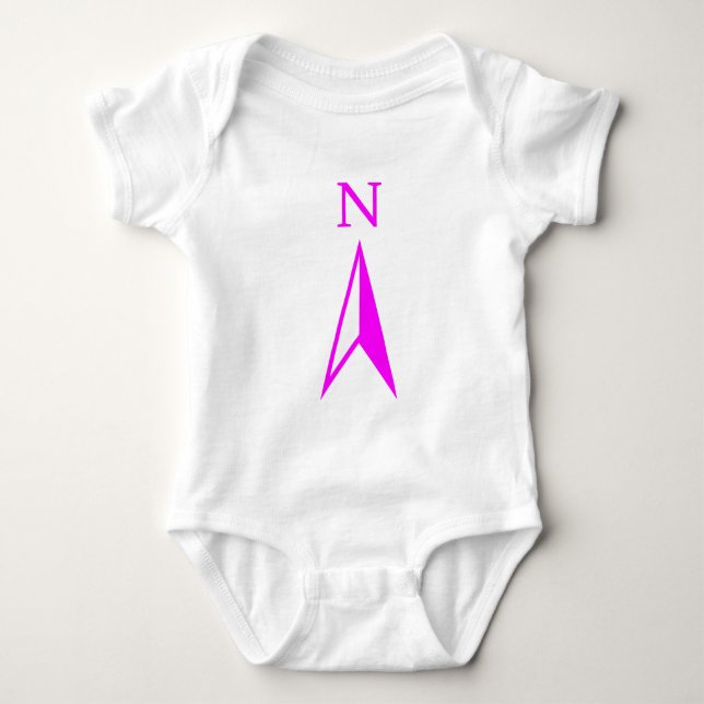 Body Para Bebê Norte (Frente)