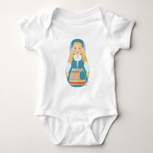Body Para Bebê Norueguês de Matryoshka Baby Bodycase