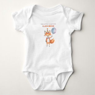 Body Para Bebê Nossa pequena raposa bebê