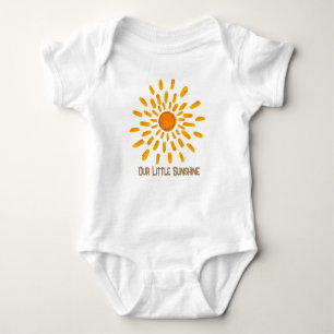 Body Para Bebê Nossa Pequena suite de Bebê Sunshine