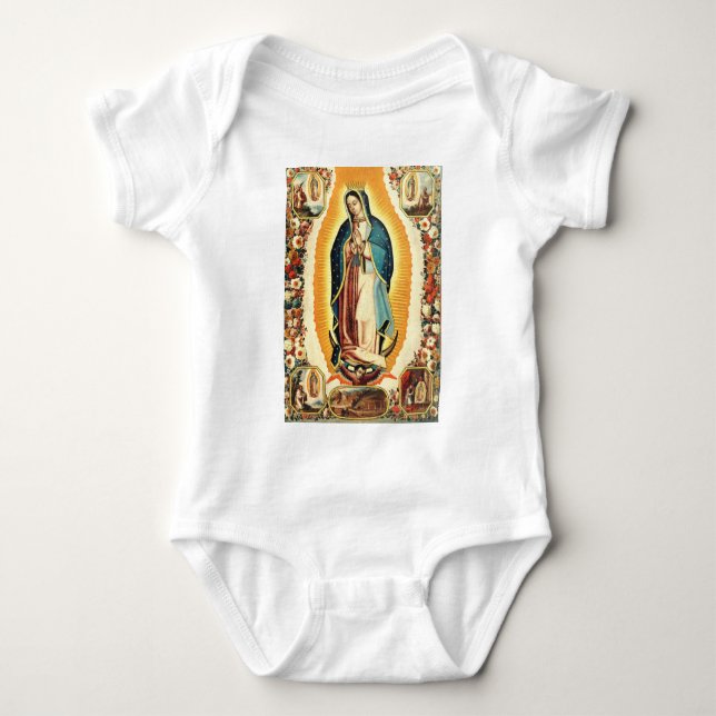 Body Para Bebê Nossa Senhora de Guadalupe (Frente)