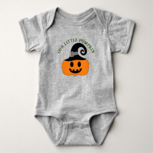 Body Para Bebê Nosso Pequeno Bebê-Abóbora Jersey