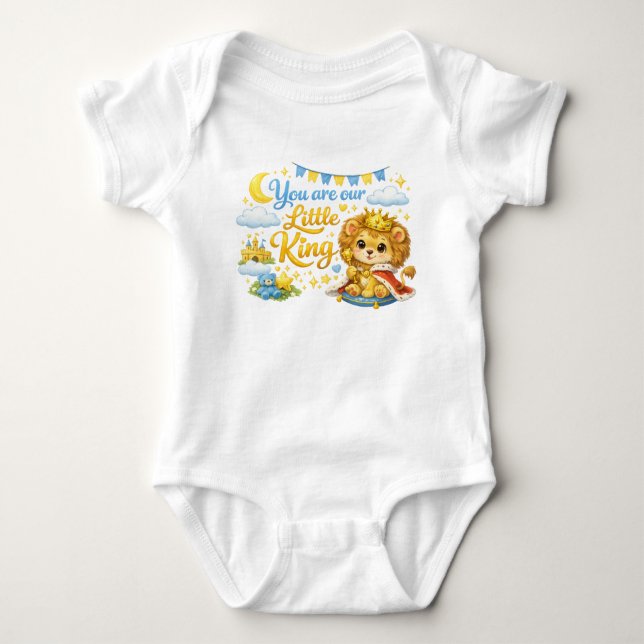 Body Para Bebê Nosso Pequeno Rei (Frente)