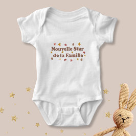 Body Para Bebê Nouvelle Star de la Famille
