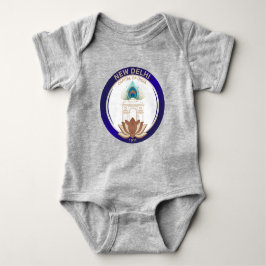 Body Para Bebê Nova Deli Índia