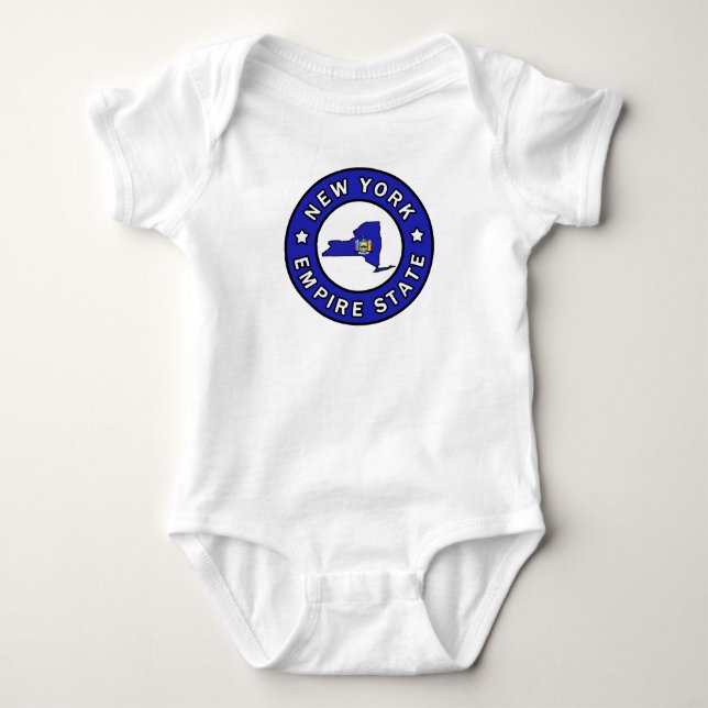Body Para Bebê Nova Iorque (Frente)