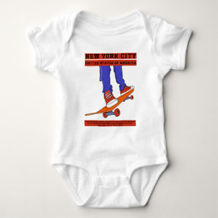 Body Para Bebê Nova Iorque, EUA Legal skate
