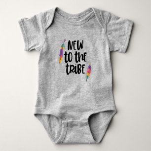 Body Para Bebê Nova para a roupa de bebê Tribe