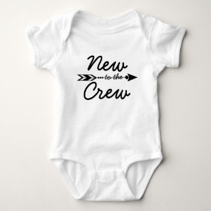 Body Para Bebê Nova para a tripulação