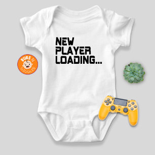 Body Para Bebê Novo Jogador Carregando Anúncio de Gravidez de Jog