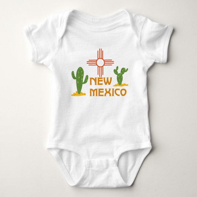 Body Para Bebê Novo México (Frente)