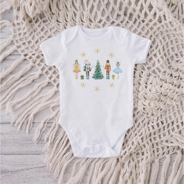 Body Para Bebê Nozes de Natal
